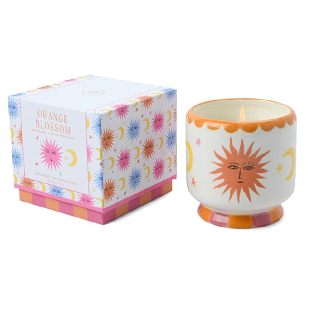 Paddywax Adopo Sun Ceramic Candle Orange Blossom 226g