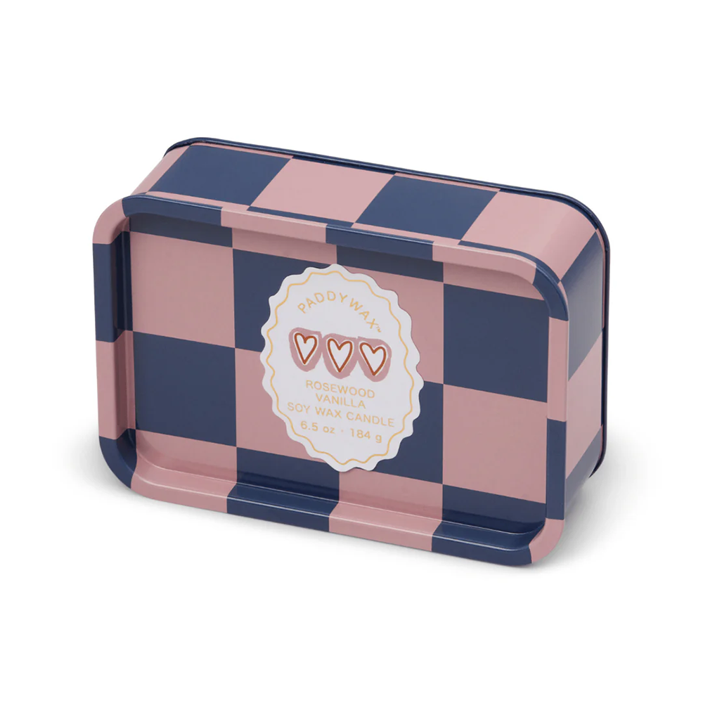 Paddywax Adopo Tin Candle Rosewood Vanilla
