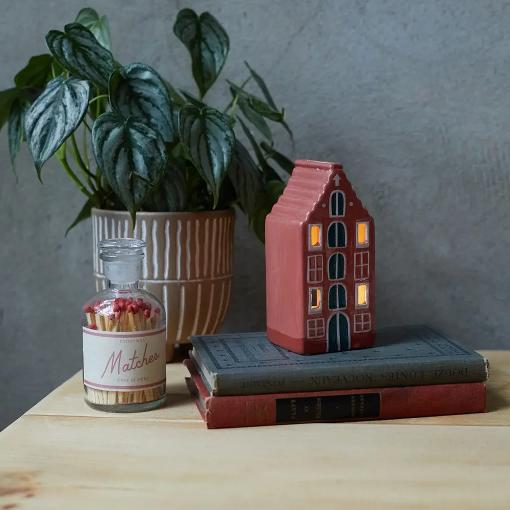 Paddywax Ceramic Incense Holder with 20 Cones Amsterdam House