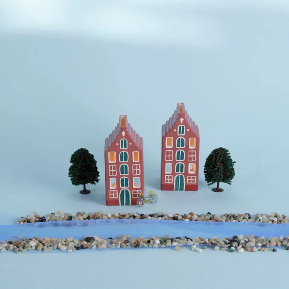 Paddywax Ceramic Incense Holder with 20 Cones Amsterdam House