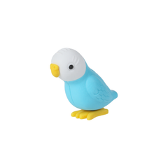 Iwako Eraser Blue Parakeet