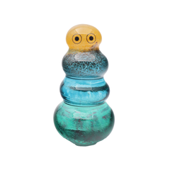 Studio Arhoj Glass Blob Peacock Poppet