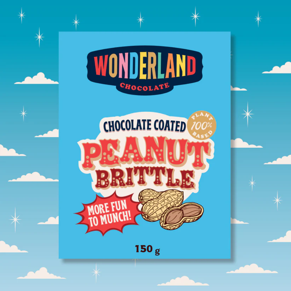 Wonderland Chocolate Coated Peanut Brittle