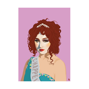 Iko Iko A2 Pop Culture Poster Pink Pony