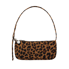 Baggu Nylon Pochette Bag Leopard