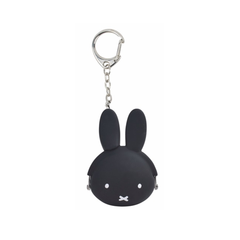p + g design Mimi Pochi Baby Miffy Keychain Purse Black