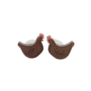 Pop Perspex Earrings Mini Chicken