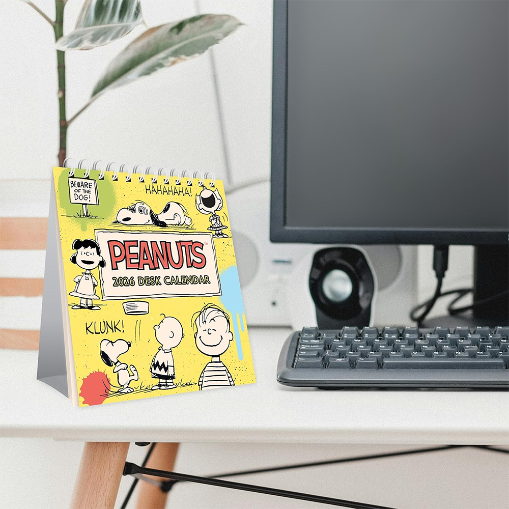 Portico Designs 2026 Desk Calendar Peanuts