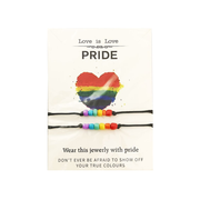 Rainbow Pride Friendship Bracelets Pack of 2