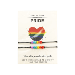 Rainbow Pride Friendship Bracelets Pack of 2