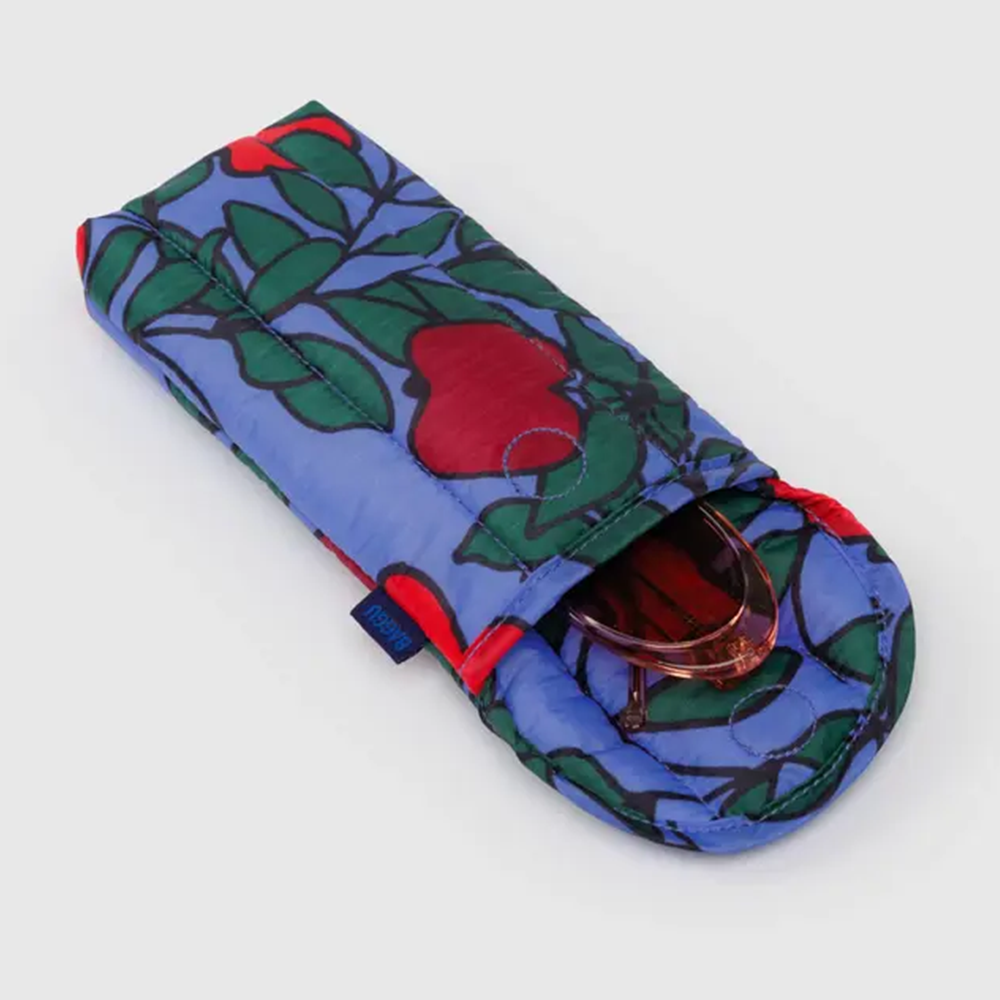 Baggu Puffy Glasses Sleeve Apple Tree