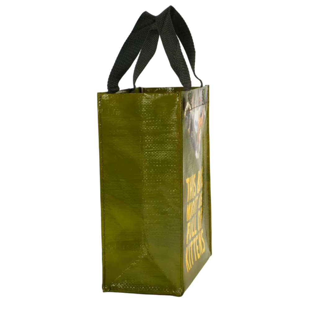 Blue Q Handy Tote Bag Full of Kittens