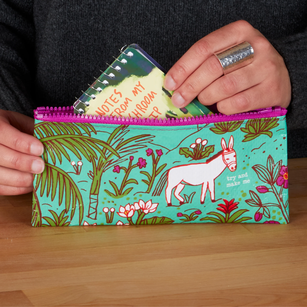 Blue Q Pencil Case Try and Make Me