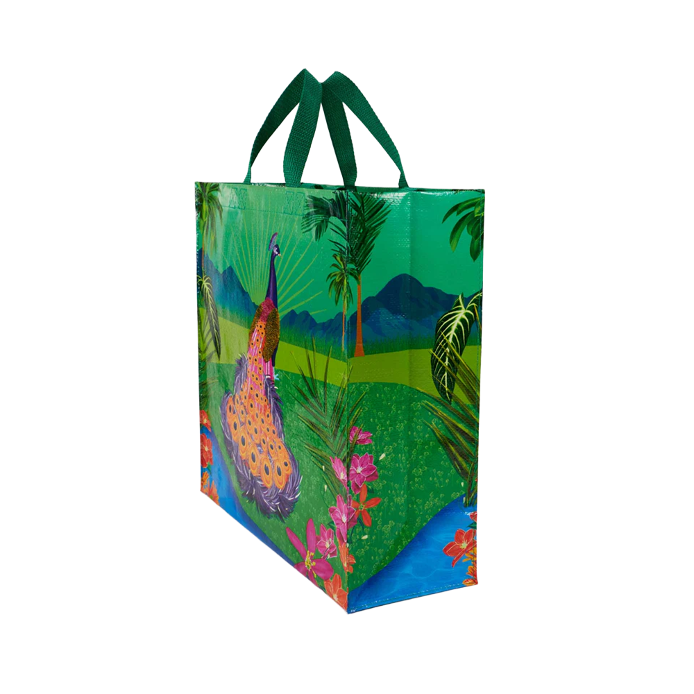 Blue Q Shopper Peacock Paradise