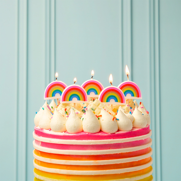 Talking Tables Birthday Candles Rainbows