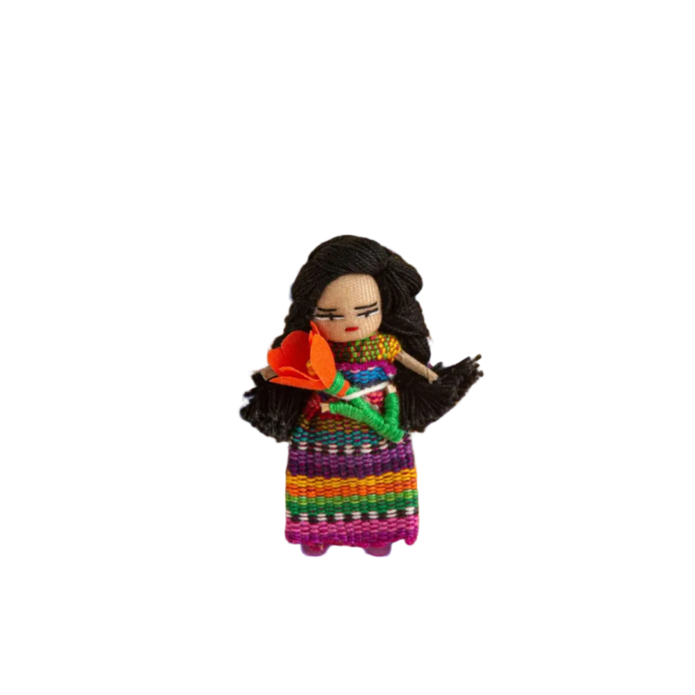 Guatemalan Worry Doll Good Vibes