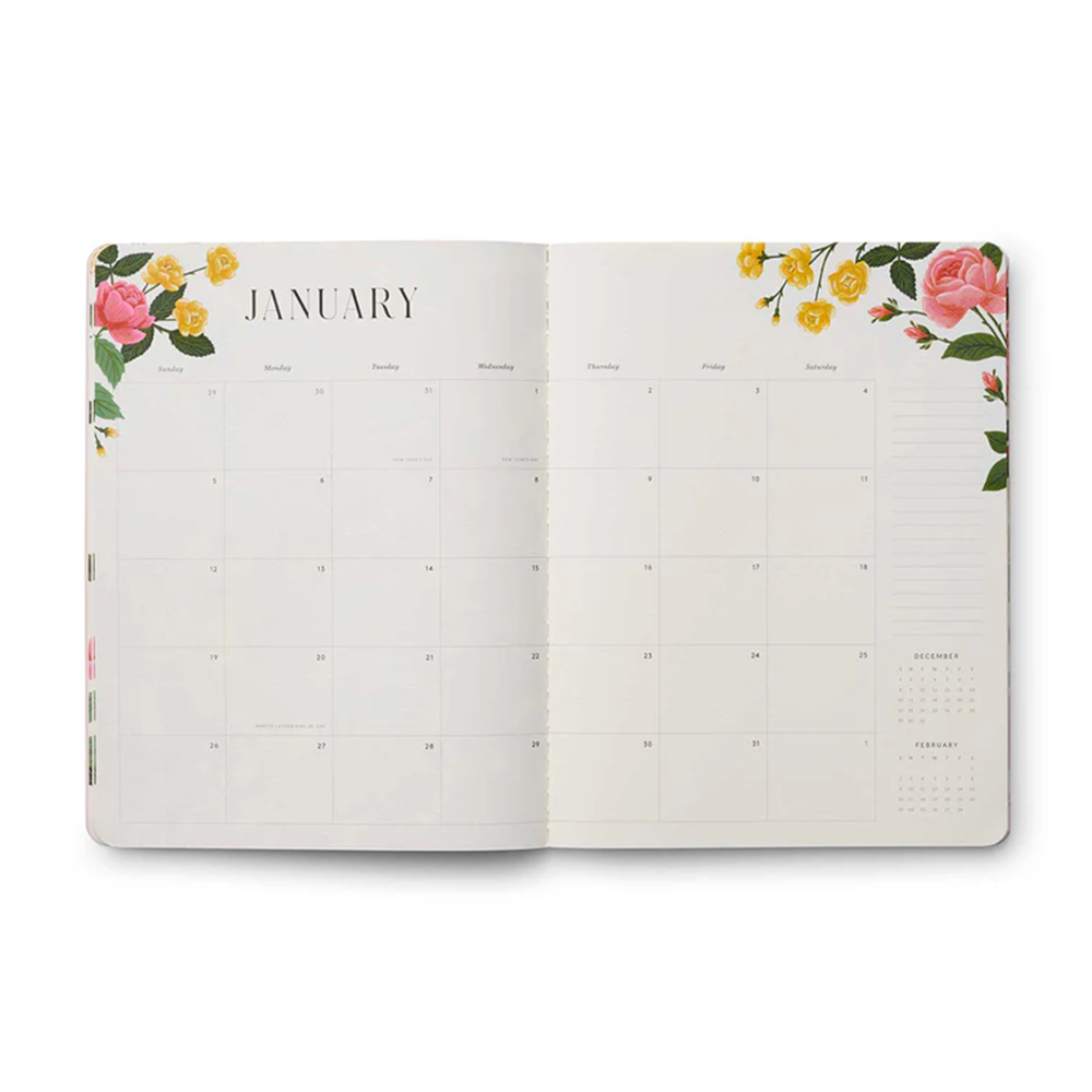 Rifle Paper Co 2025 Monthly Planner Roses