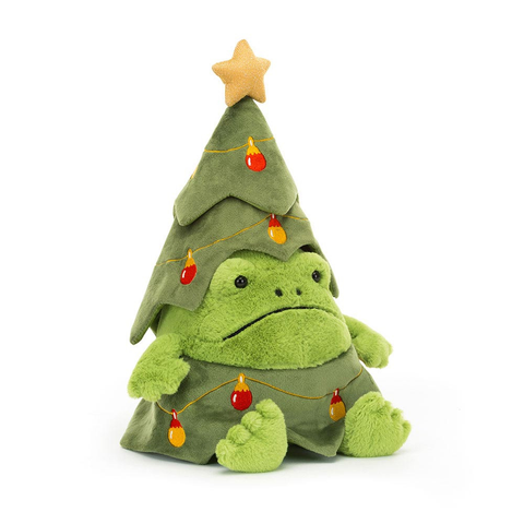 Jellycat Ricky Rain Frog Christmas Tree