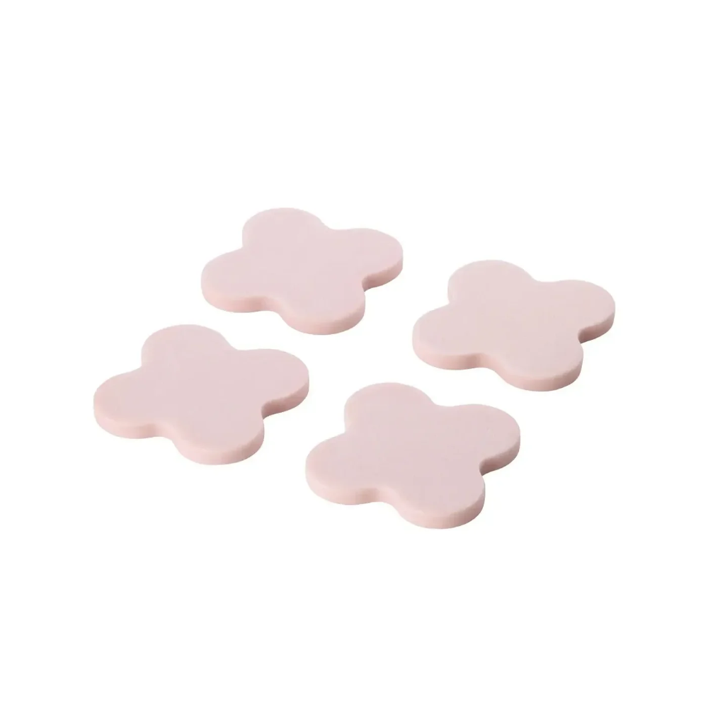 Emporium Resin Bubble Coasters Set of 4 Pink