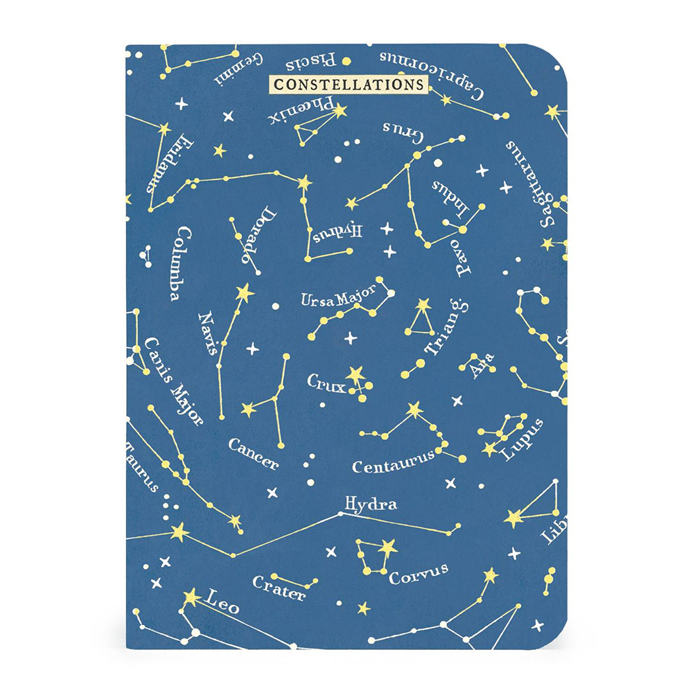 Cavallini Mini Notebook Celestial Grid