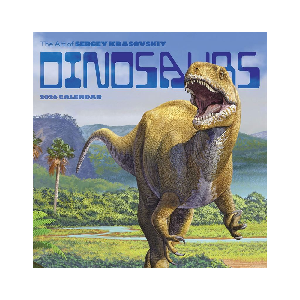 Dinosaurs 2026 Wall Calendar