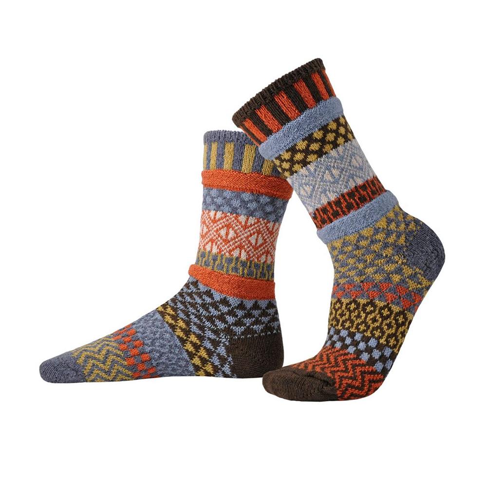 Solmate Socks Adult Crew Wool Ponderosa