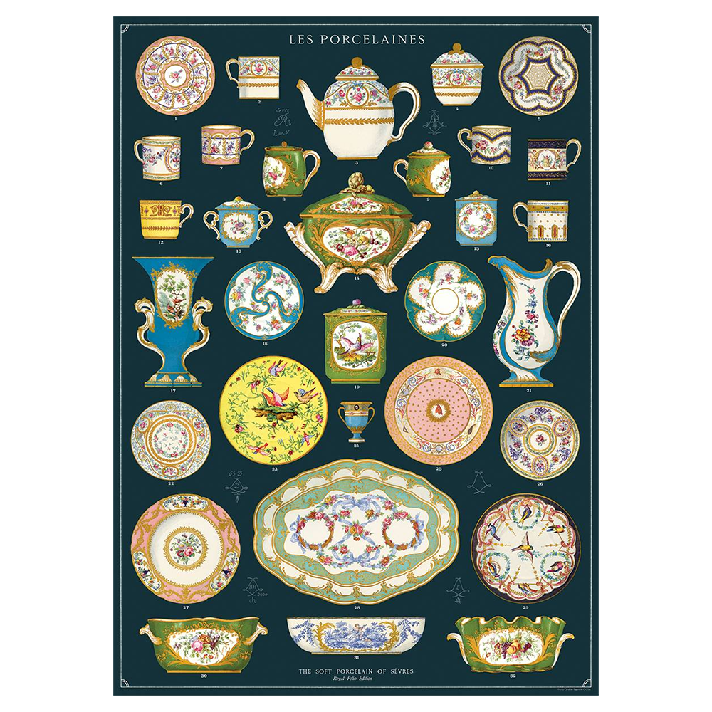 Cavallini Vintage Poster Algae