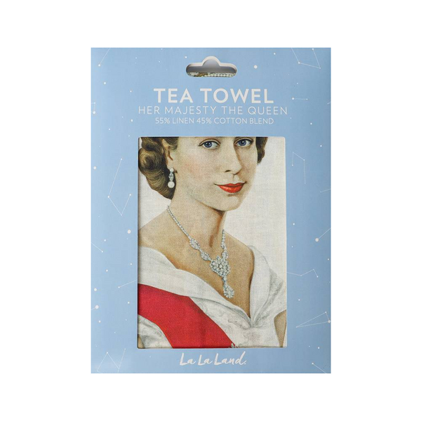 La La Land Tea Towel The Queen