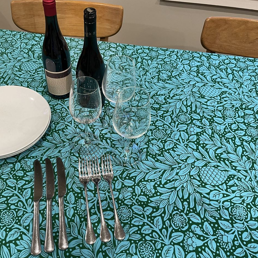 Wolfkamp & Stone Kauri & Rōhutu Tablecloth