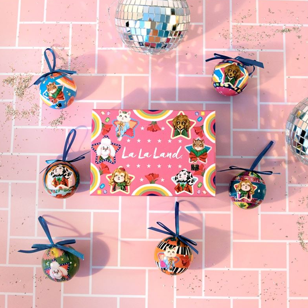 La La Land Christmas Fabulous Mini Bauble Assorted