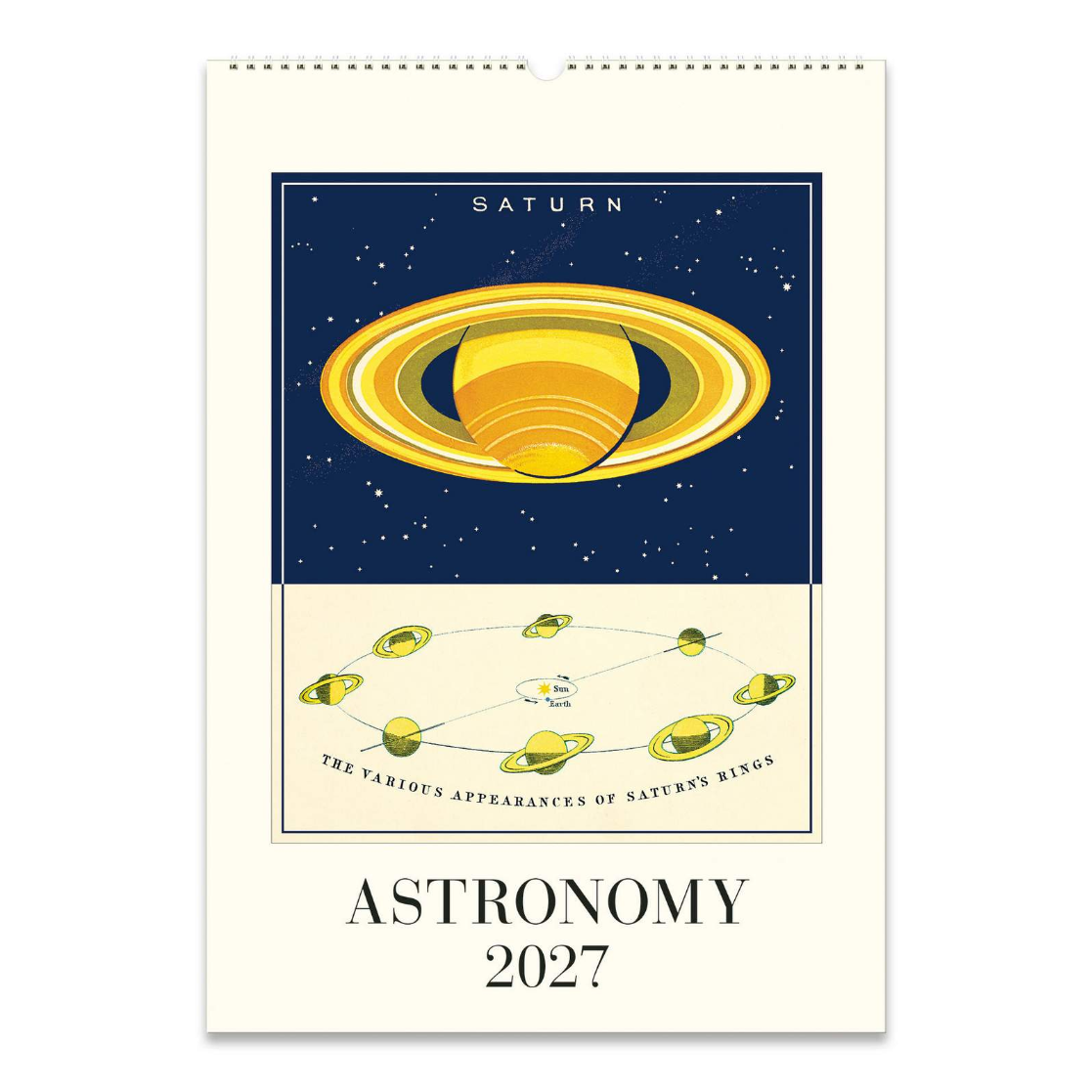 Cavallini 2027 Wall Calendar Astronomy