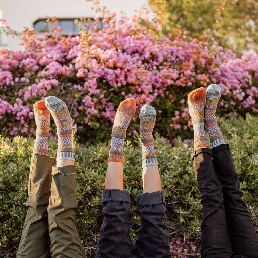 Solmate Socks Adult Crew Olive
