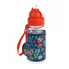 Rex Children's Water Bottle with Straw 500ml Fairies in the Garden