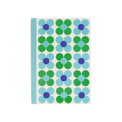 Rex London A5 Notebook Blue and Green Daisy