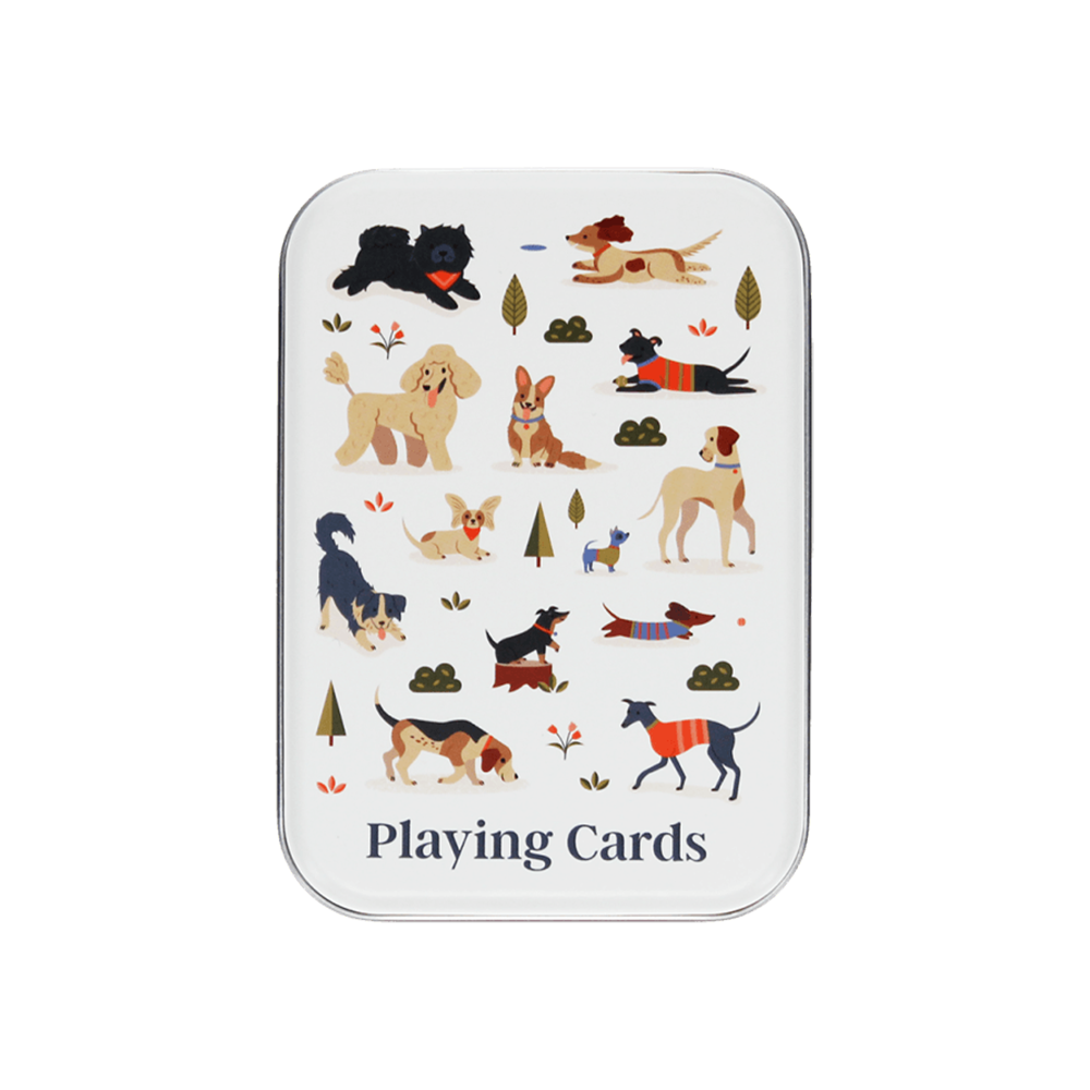 Rex Playing Cards in Tin Dog Park