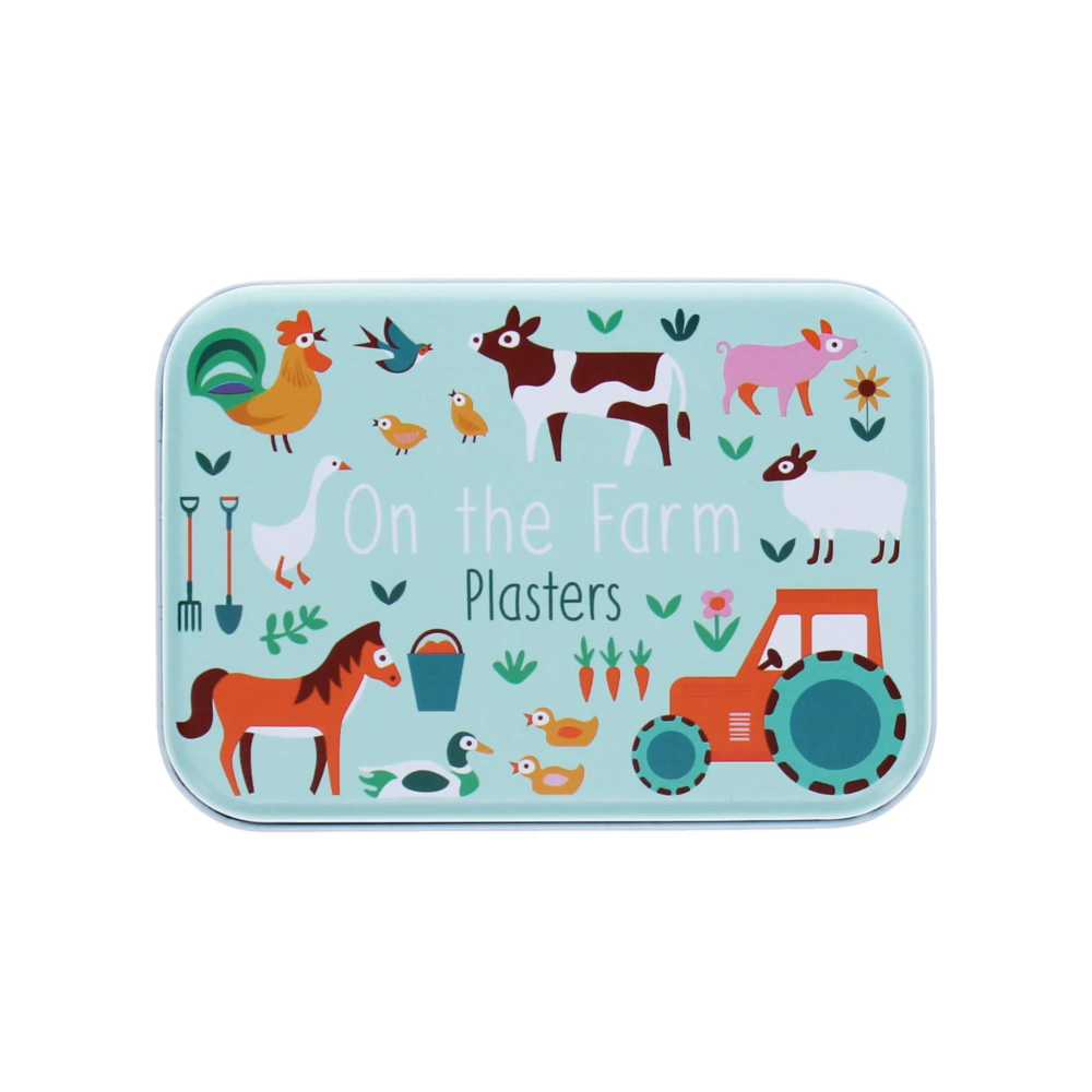 Rex Plasters in Tin Farmyard