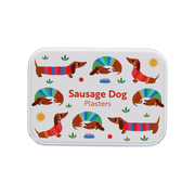 Rex Plasters in Tin  Sausage Dog