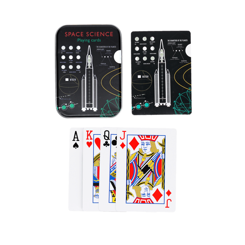 Rex Playing Cards in Tin Space