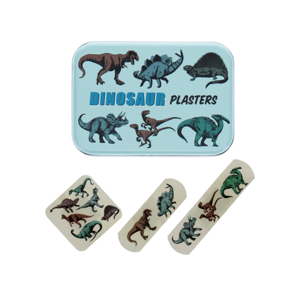 Rex Plasters in Tin Prehistoric Land Dinosaurs