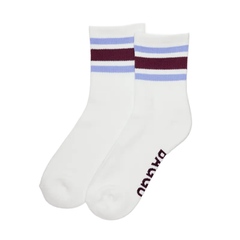 Baggu Ribbed Socks Ivory Stripe