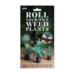 Pikkii Roll Your Own Weed Plants Paper Craft Kit