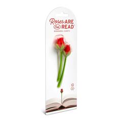 Roses are Read Bookmarks Set of 2