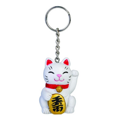 Lucky Kitty Keychain