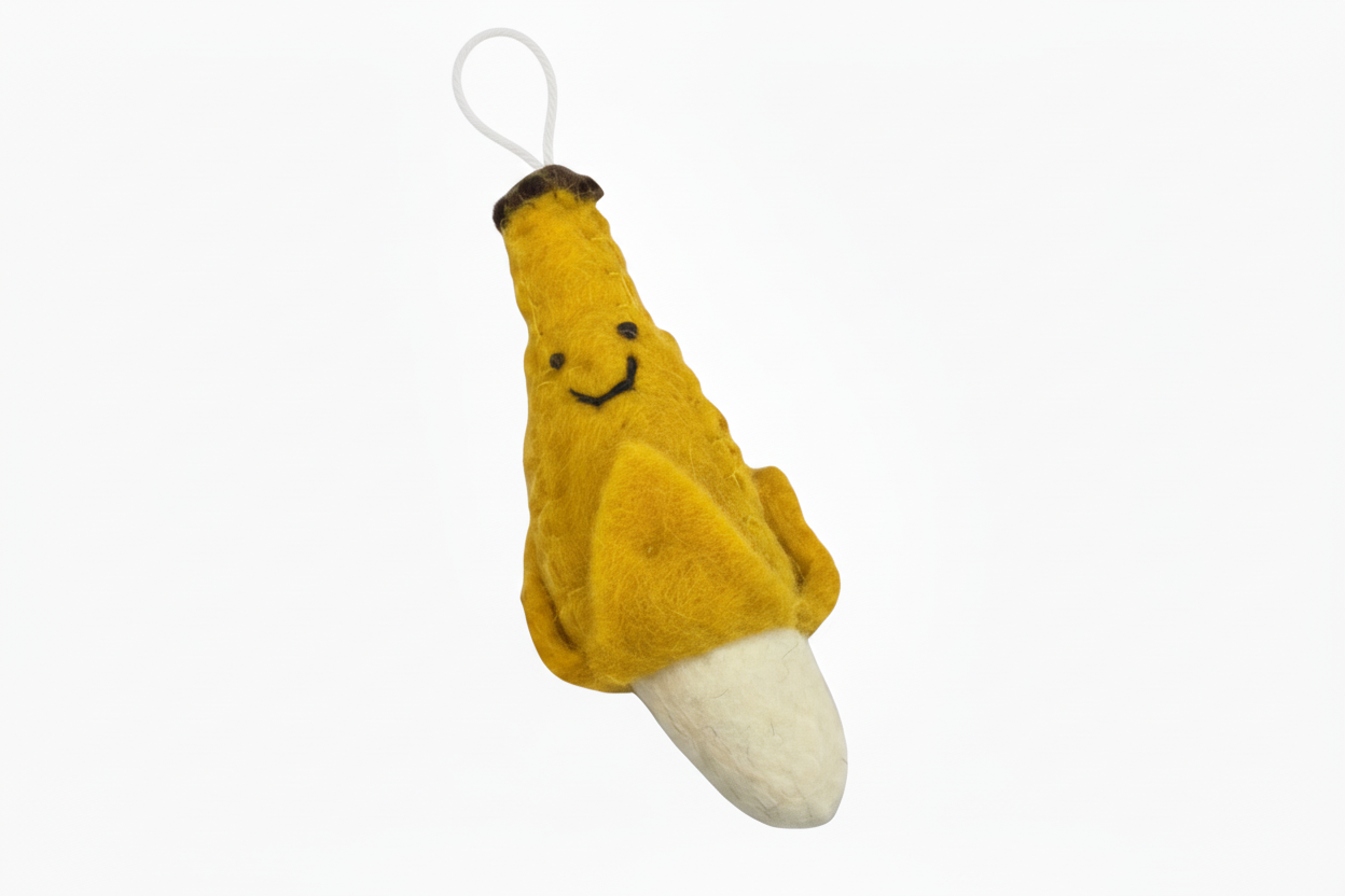 Felt Decoration Happy Banana