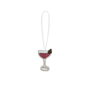 Beaded Hanging Decoration Cocktail Red
