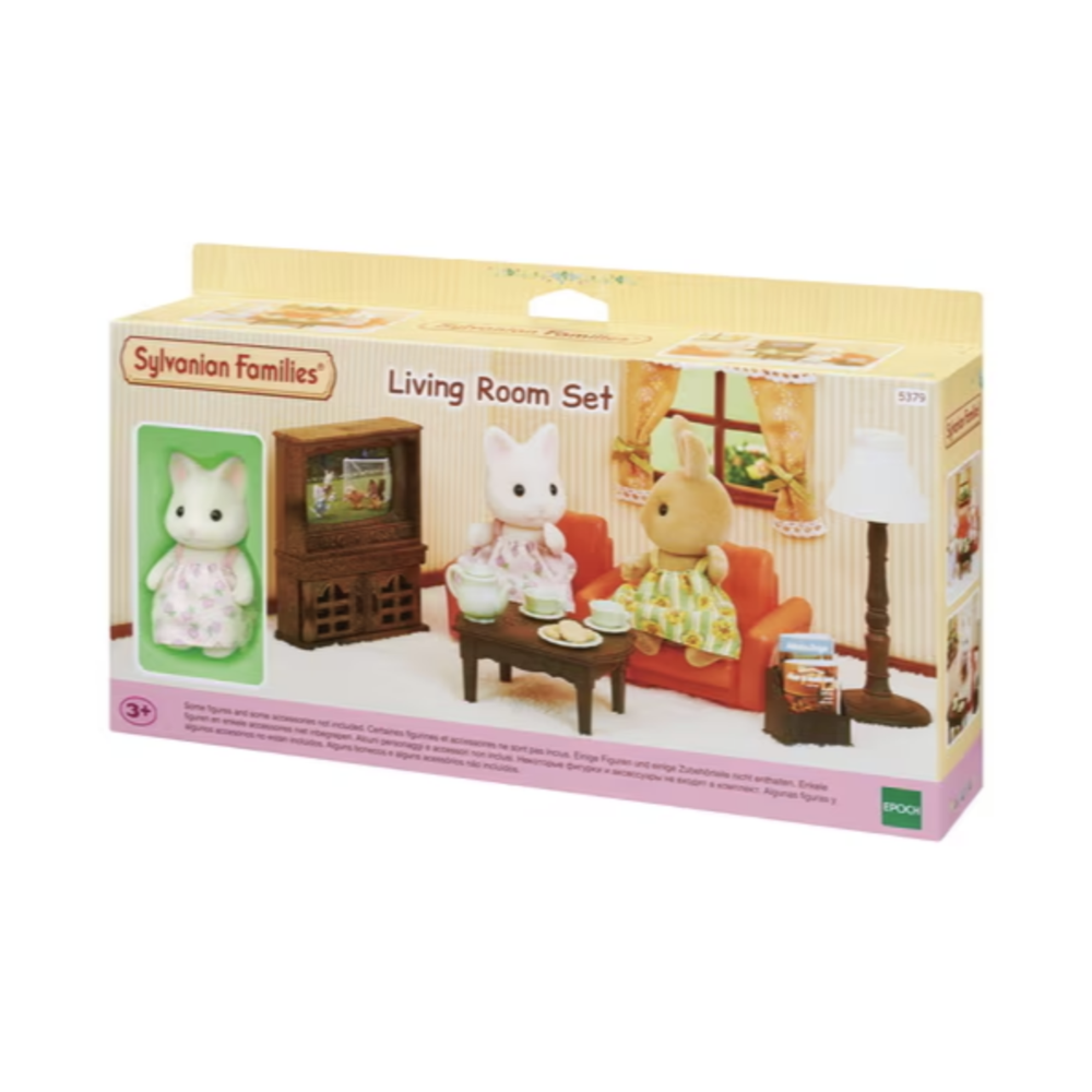 Sylvanian Families Living Room Set with Sister