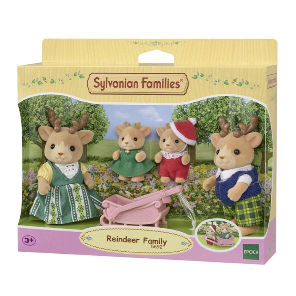 Sylvanian Families Christmas Reindeer Family