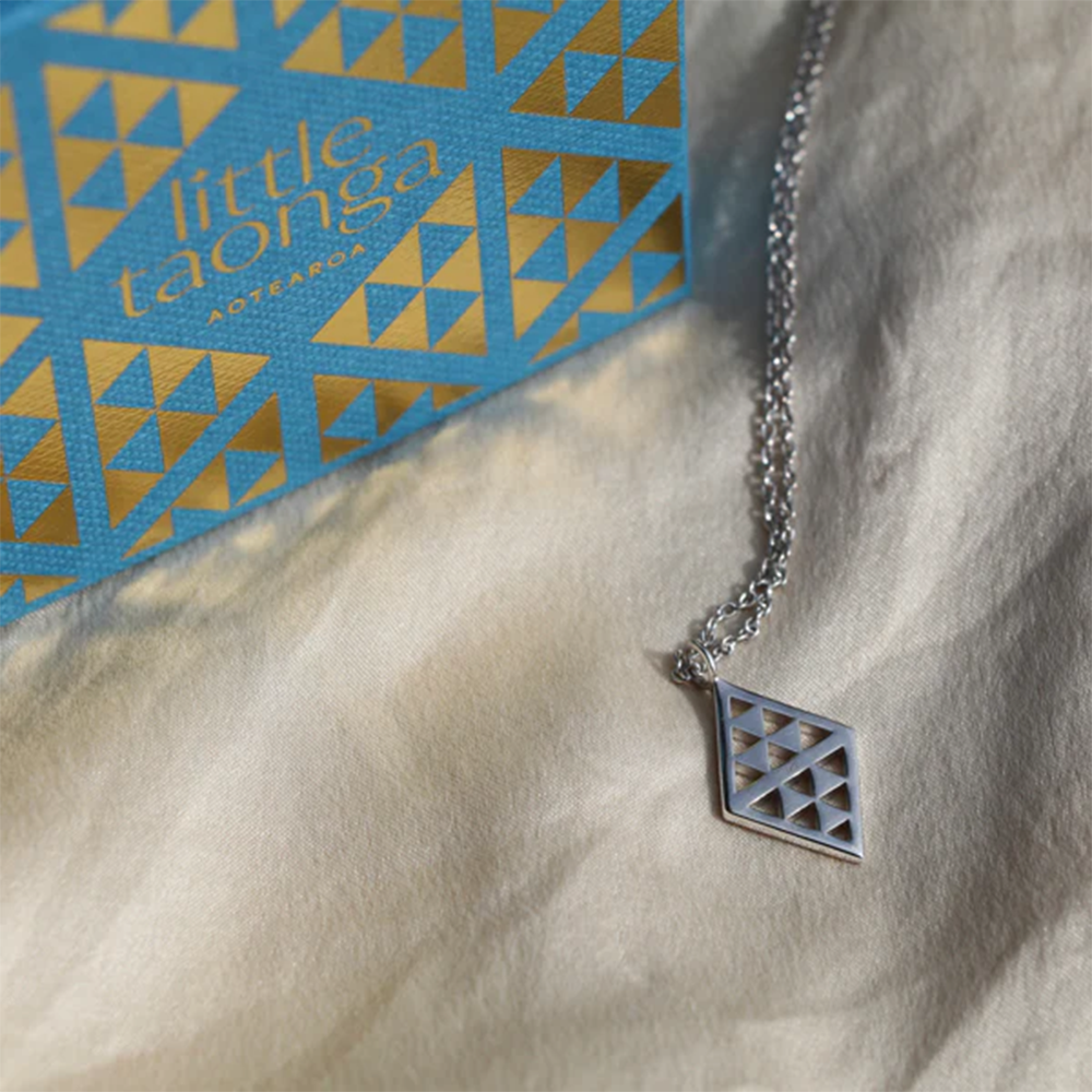Little Taonga Necklace Niho Silver