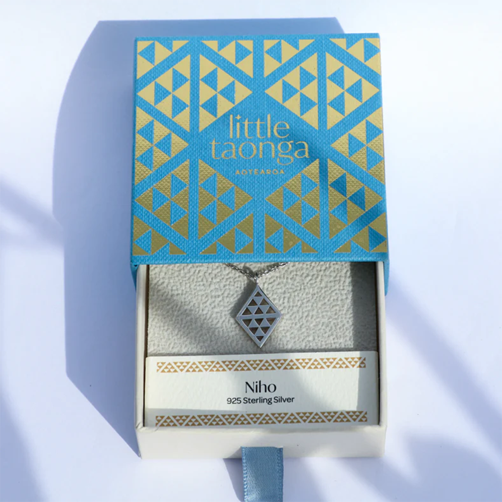 Little Taonga Necklace Niho Silver