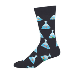 Socksmith Socks Men's What A Catch Black